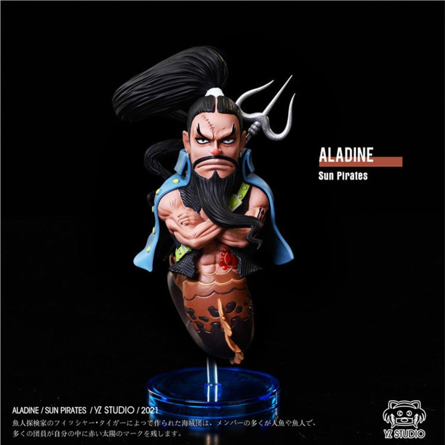 Anime YZ Studio One Piece Gk Figures | [Pre-Order] One Piece Gk Figures - Sun Pirates Aladine Gk1509 | Gk Figure