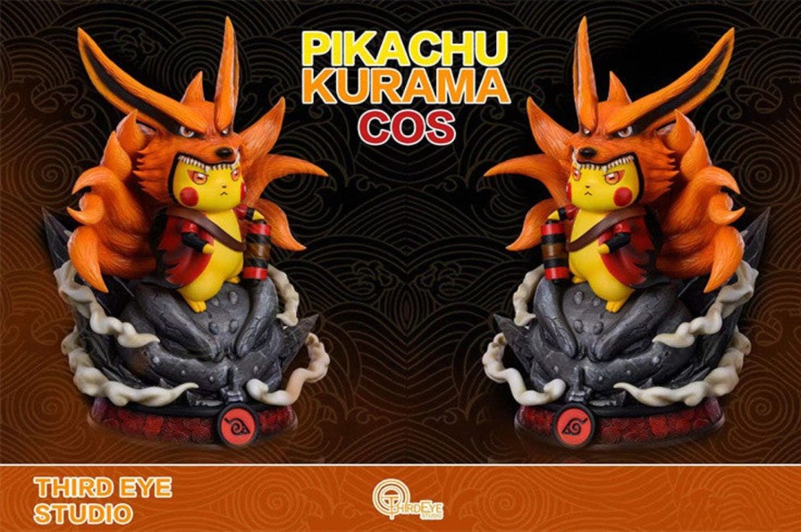 Anime Third Eye Studio Naruto Gk Figures | [Pre-Order] Naruto Gk Figures - Tail Beasts Cosplay Series Kurama Gk1509 | Gk Figure