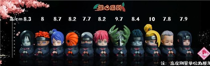 Anime DEM Studio Naruto Gk Figures | [Pre-Order] Naruto Gk Figures - Akatsuki Series Gk1509 | Gk Figure