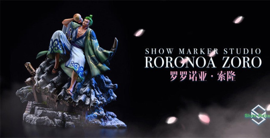 Anime Show Maker Studio One Piece Gk Figures | [Pre-Order] One Piece Gk Figures - Show Maker Wano Country Roronoa Zoro Gk1509 | Gk Figure