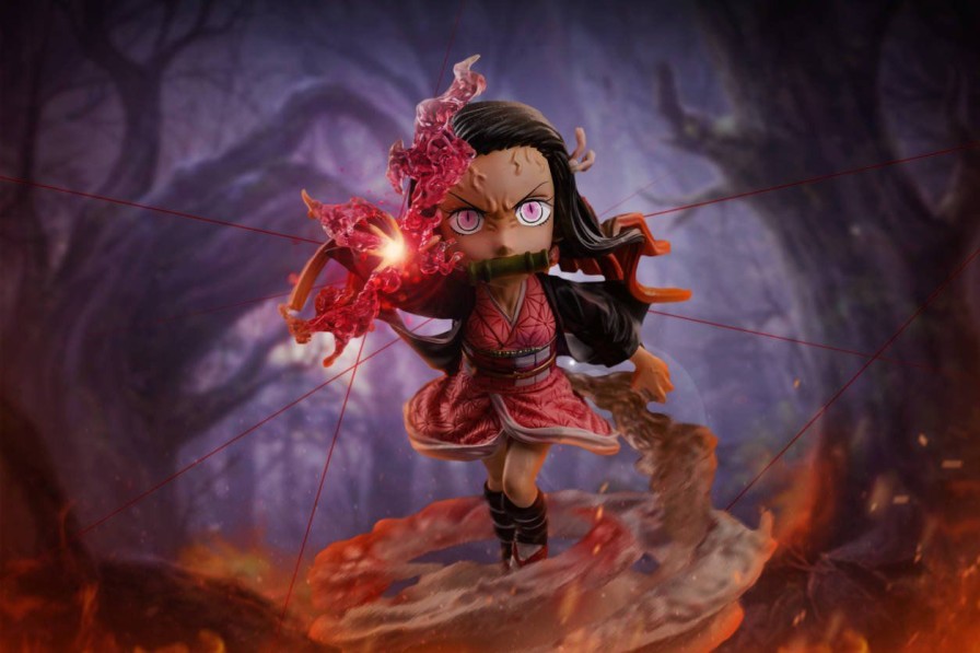 Anime G5 Studios Demon Slayer Gk Figures | [Instock] Demon Slayer Gk Figures - Demon Slayer Kimetsu No Yaiba Kamado Nezuko Exploding Blood Gk1509 | Gk Figure