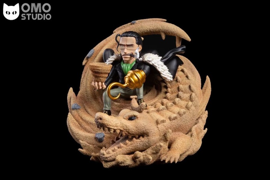 Anime OMO Studio One Piece Gk Figures | [Pre-Order] One Piece Gk Figures - Omo Shichibukai Series Crocodile Gk1509 | Gk Figure