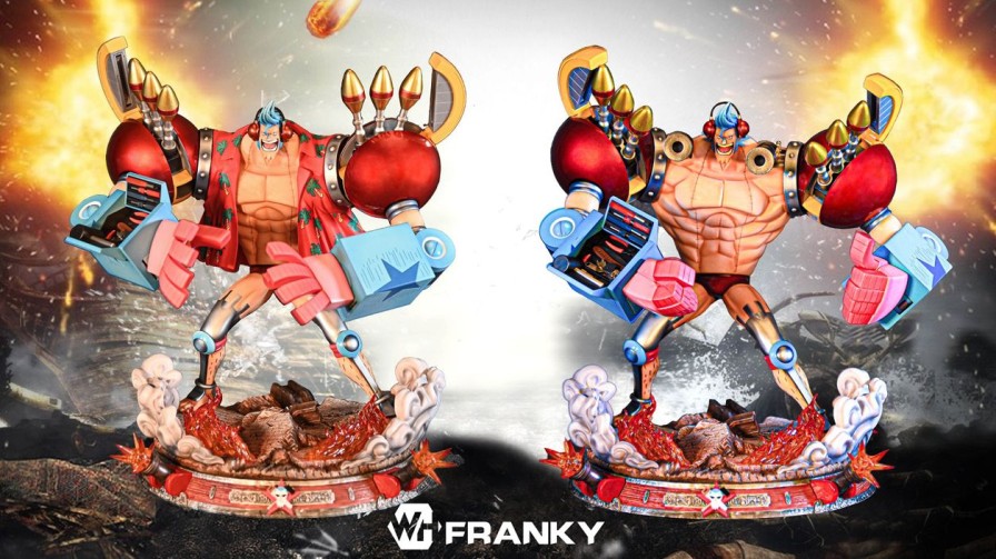 Anime WH Studio One Piece Gk Figures | [Pre-Order] One Piece Gk Figures - Franky Gk1509 | Gk Figure