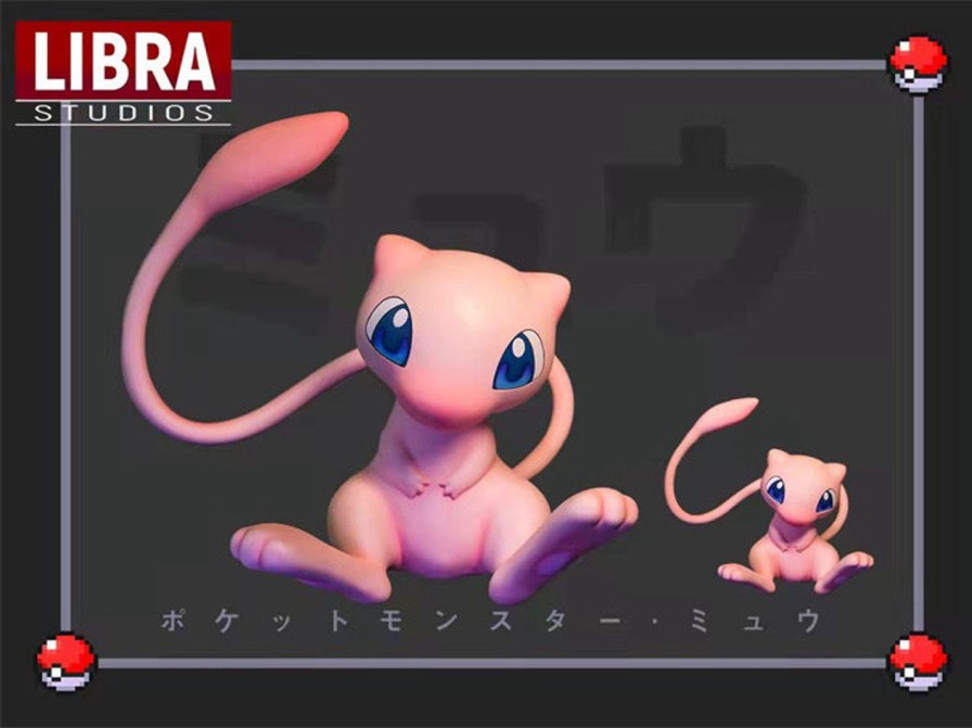 Anime Libra Studios Pokemon Gk Figures | [Pre-Order] Pokemon Gk Figures - Mew Gk1509 | Gk Figure