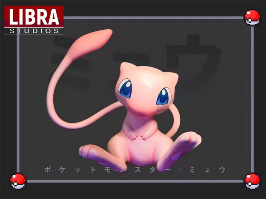 Anime Libra Studios Pokemon Gk Figures | [Pre-Order] Pokemon Gk Figures - Mew Gk1509 | Gk Figure