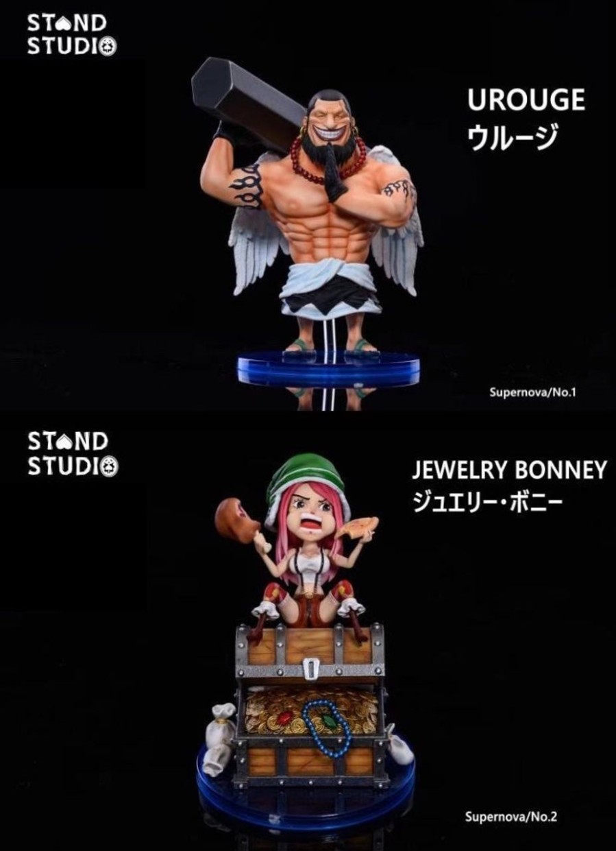 Anime Stand Studio One Piece Gk Figures | [Pre-Order] One Piece Gk Figures - Urouge And Jewelry Bonney Gk1509 | Gk Figure