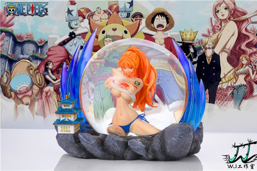 Anime WJ StudioWJ Studio One Piece Gk Figures | [Pre-Order] One Piece Gk Figures - Fish Man Island Nami Gk1509 | Gk Figure