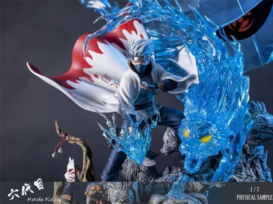 Anime Clouds Studio Naruto Gk Figures | [Pre-Order] Naruto Gk Figures - Clouds Naruto Sixth Hokage Kakashi Gk1509 | Gk Figure