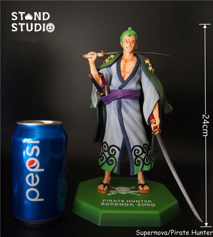 Anime Stand Studio One Piece Gk Figures | [Pre-Order] One Piece Gk Figures - Stand Roronoa Zoro Gk1509 | Gk Figure