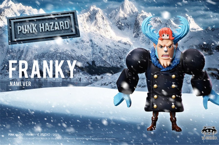 Anime YZ Studio One Piece Gk Figures | [Pre-Order] One Piece Gk Figures - Punk Hazard Series Franky And Chopper Gk1509 | Gk Figure