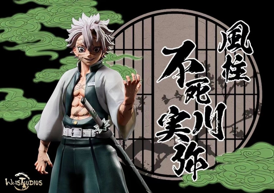 Anime WW Studios Demon Slayer Gk Figures | [Pre-Order] Demon Slayer Gk Figures - Wind Pillar Shinazugawa Sanemi Gk1509 | Gk Figure