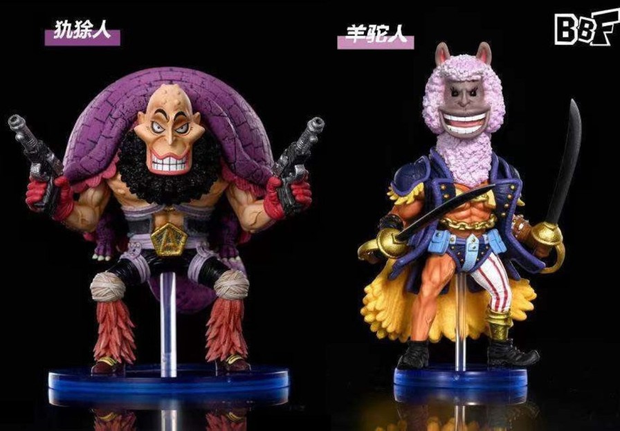 Anime BBF Studio One Piece Gk Figures | [Pre-Order] One Piece Gk Figures - Bbf Beasts Pirates Madilloman And Alpacaman Gk1509 | Gk Figure