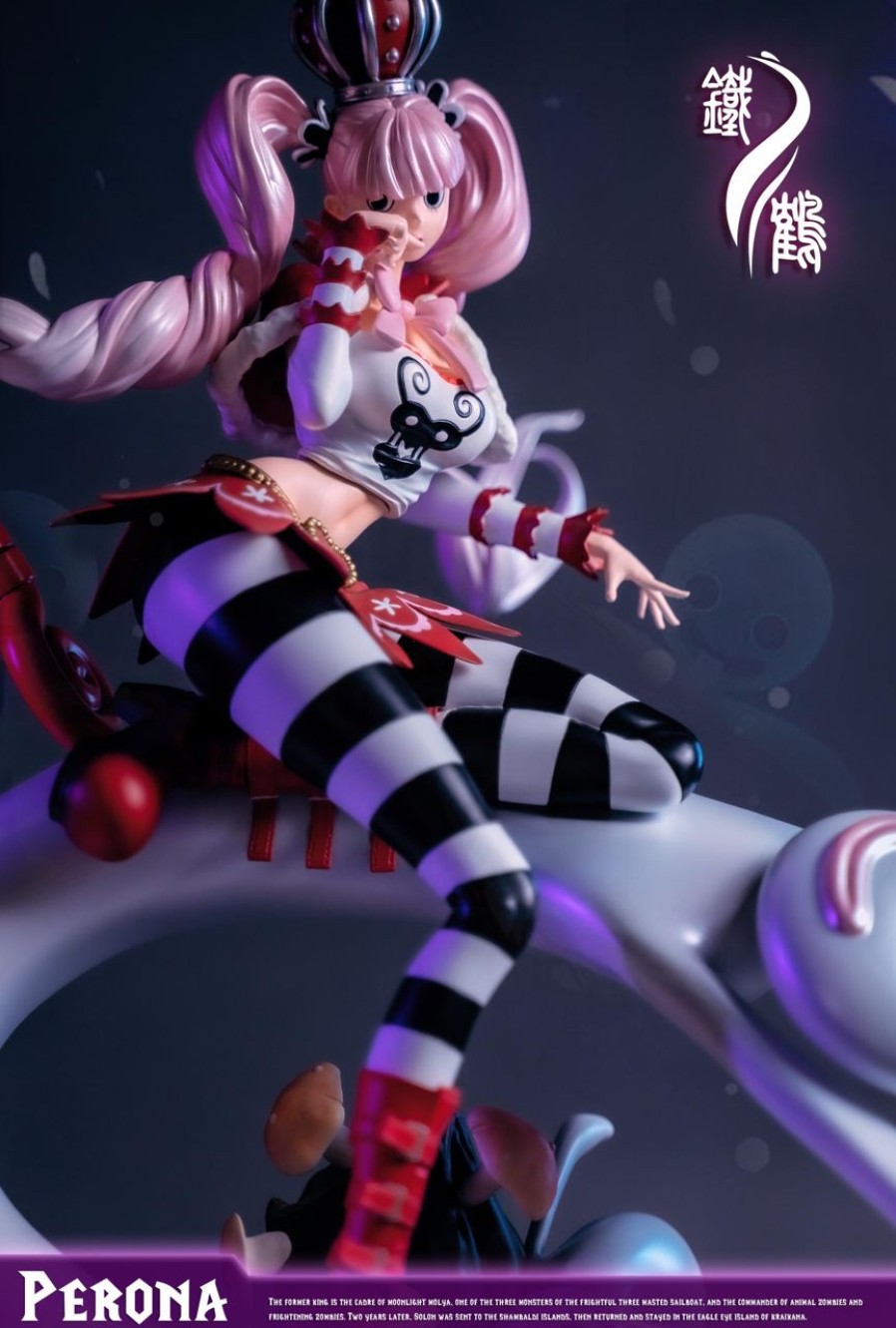 Anime Iron Crane Studio One Piece Gk Figures | [Pre-Order] One Piece Gk Figures - Iron Crane Ghost Princess Perona Gk1509 | Gk Figure