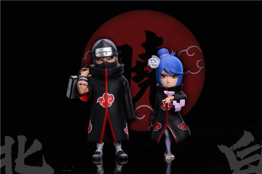 Anime 258W Studio Naruto Gk Figures | [Pre-Order] Naruto Gk Figures - Naruto Akatsuki Series Kakuzu And Konan Gk1509 | Gk Figure