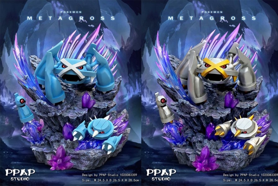 Anime PPAP Studio Pokemon Gk Figures | [Instock] Pokemon Gk Figures - Metagross Evolution Series Gk1509 | Gk Figure