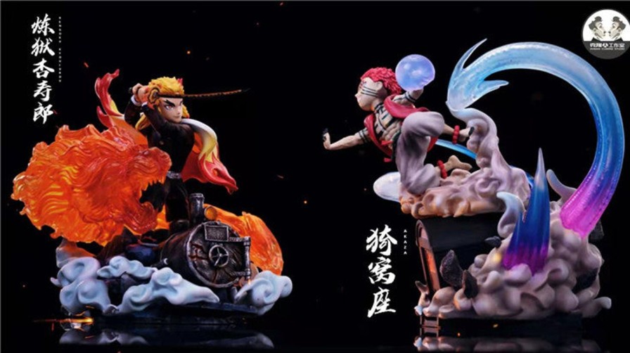 Anime Clone Studio Demon Slayer Gk Figures | [Pre-Order] Demon Slayer Gk Figures - Clone Rengoku Kyojuro And Akaza Gk1509 | Gk Figure