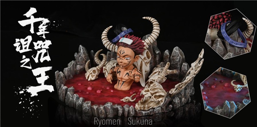 Anime Xi Bing Studio Jujutsu Kaisen Gk Figures | [Pre-Order] Jujutsu Kaisen Gk Figures - Ryomen Sukuna Gk1509 | Gk Figure