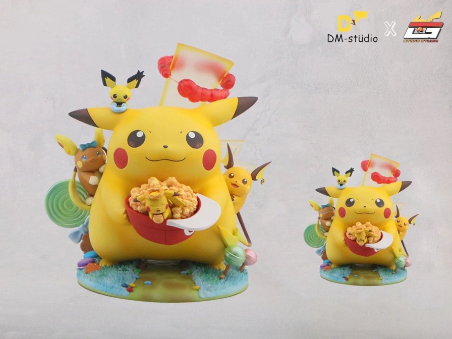 Anime DM Studios  Pokemon Gk Figures | [Pre-Order] Pokemon Gk Figures - Raichu Family Series Gk1509 | Gk Figure