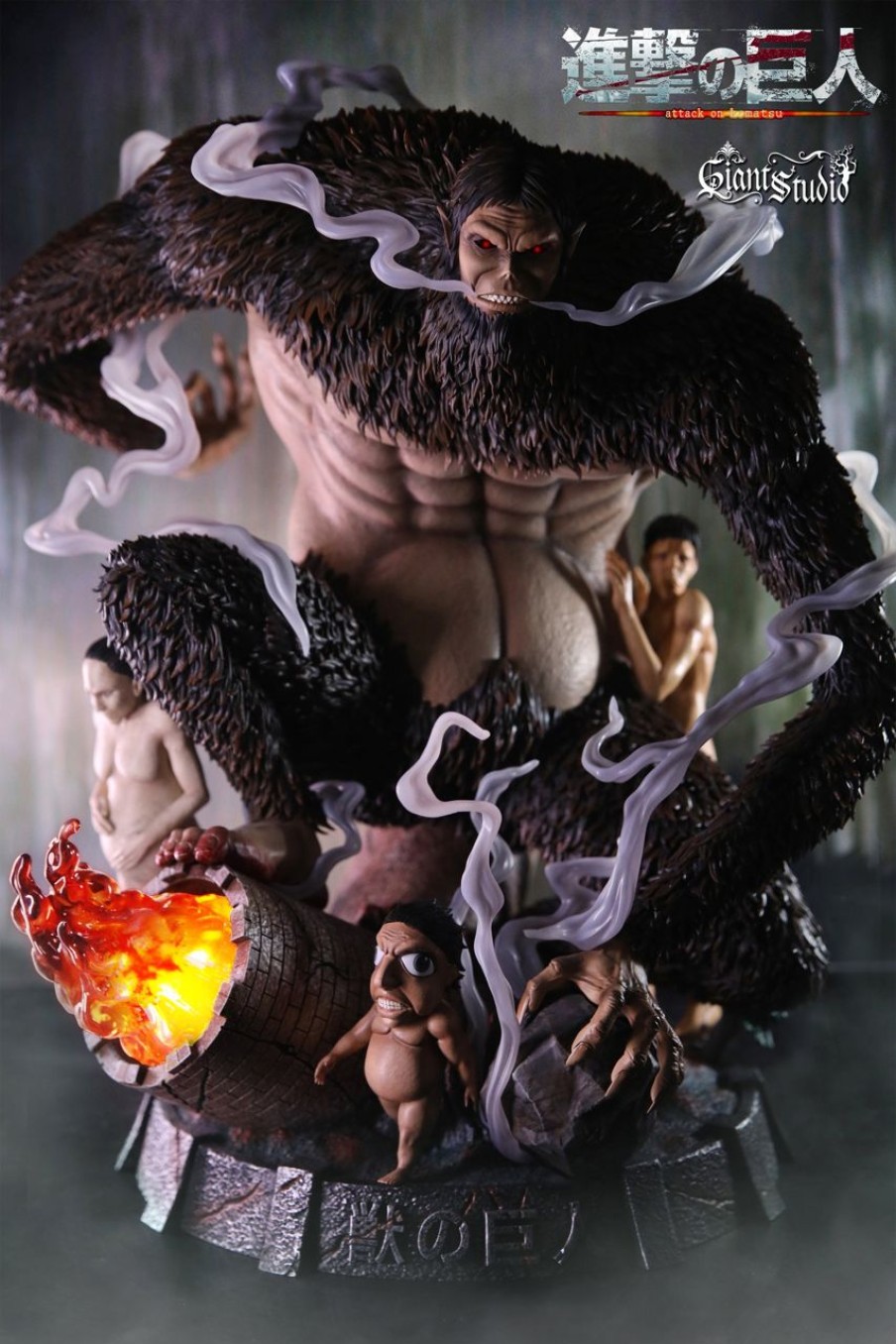 Anime Big Studio Attack On Titan Gk Figures | [Pre-Order] Attack On Titan Gk Figures - Titan Series Beast Titan Gk1509 | Gk Figure