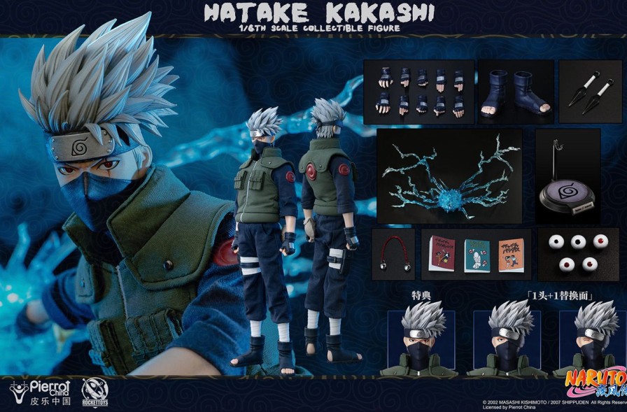 Anime Rocket Toys Naruto Gk Figures | [Pre-Order] Naruto Gk Figures - Shippuden Hatake Kakashi (Licensed) Gk1509 | Gk Figure