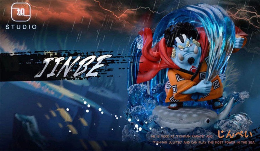 Anime Jia Yi Studio One Piece Gk Figures | [Pre-Order] One Piece Gk Figures - Jia Yi Shichibukai Series Jinbe Gk1509 | Gk Figure