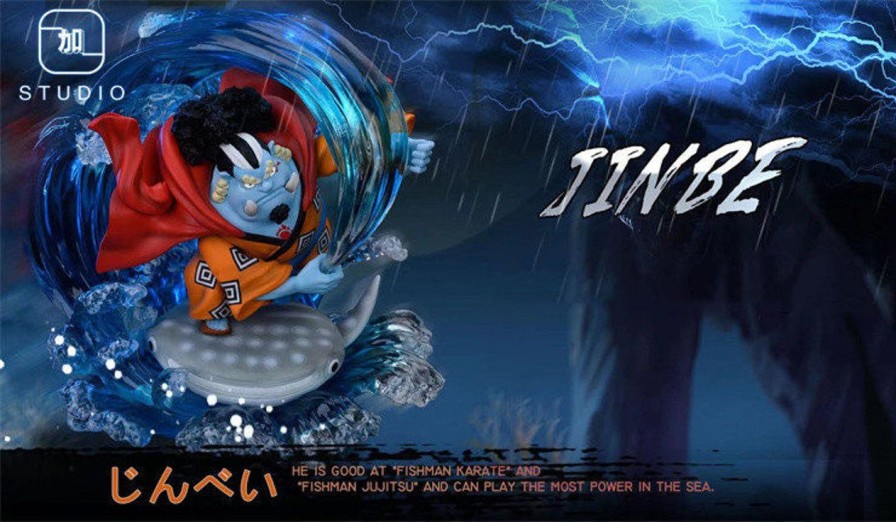 Anime Jia Yi Studio One Piece Gk Figures | [Pre-Order] One Piece Gk Figures - Jia Yi Shichibukai Series Jinbe Gk1509 | Gk Figure