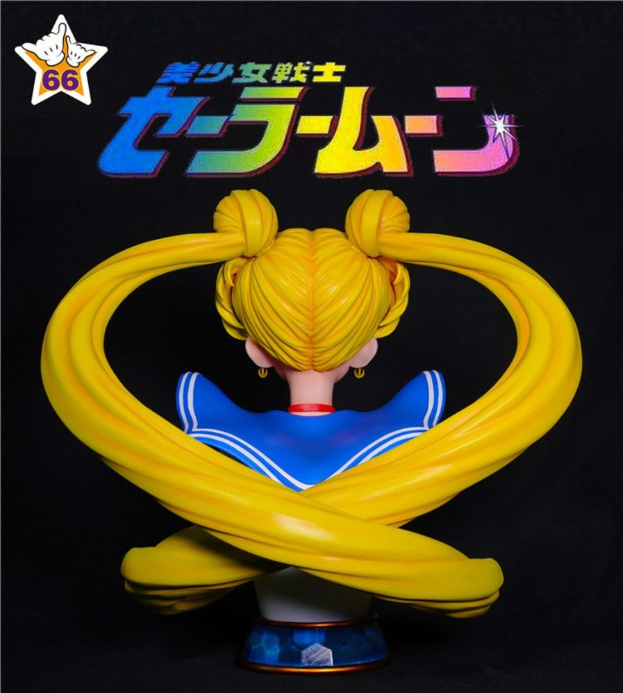 Anime 66 Studio Sailor Moon Gk Figures | [Pre-Order] Sailor Moon Gk Figures - Sailor Moon Usagi Tsukino Half Body Statue Gk1509 | Gk Figure