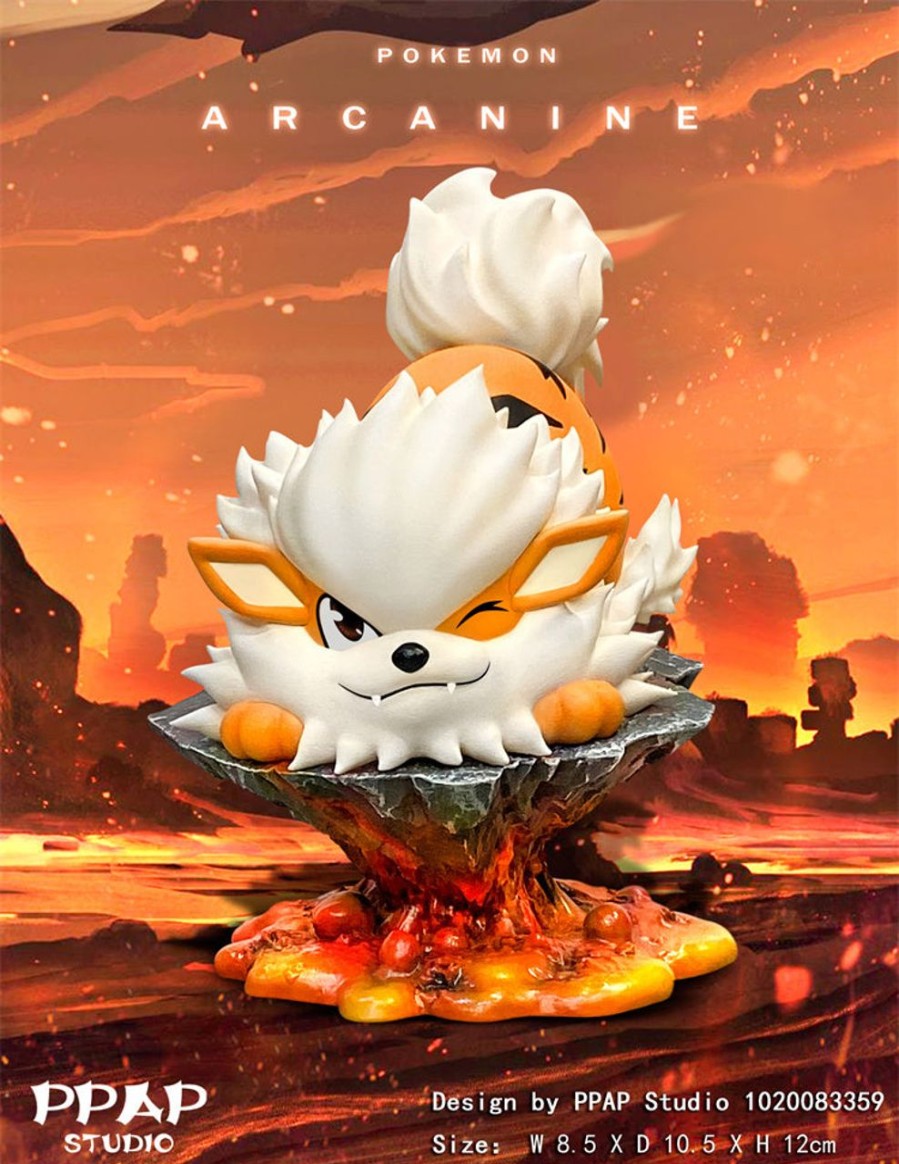 Anime PPAP Studio Pokemon Gk Figures | [Pre-Order] Pokemon Gk Figures - Fatty Series Arcanine Gk1509 | Gk Figure