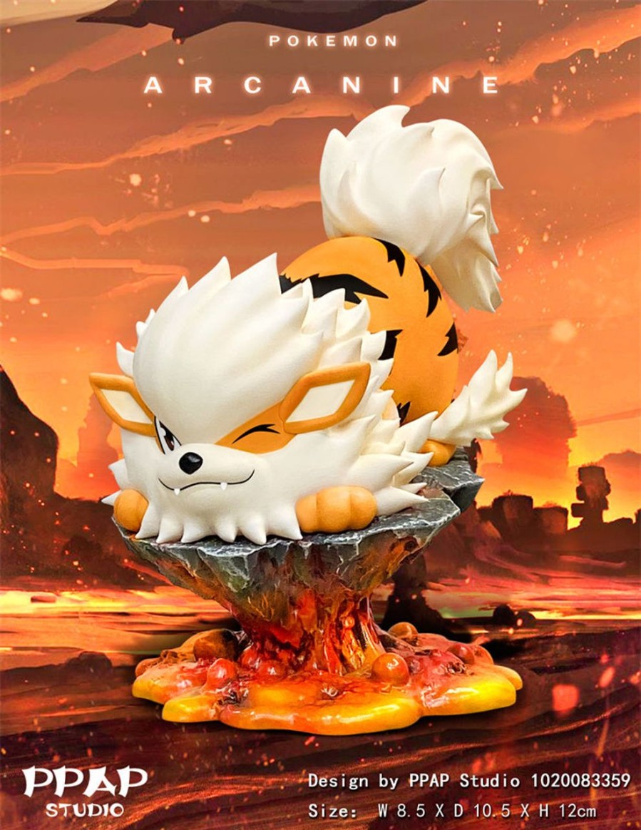 Anime PPAP Studio Pokemon Gk Figures | [Pre-Order] Pokemon Gk Figures - Fatty Series Arcanine Gk1509 | Gk Figure