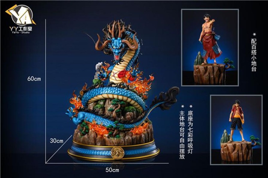 Anime Ya Ya Studio One Piece Gk Figures | [Pre-Order] One Piece Gk Figures - Kaido Dragon Gk1509 | Gk Figure