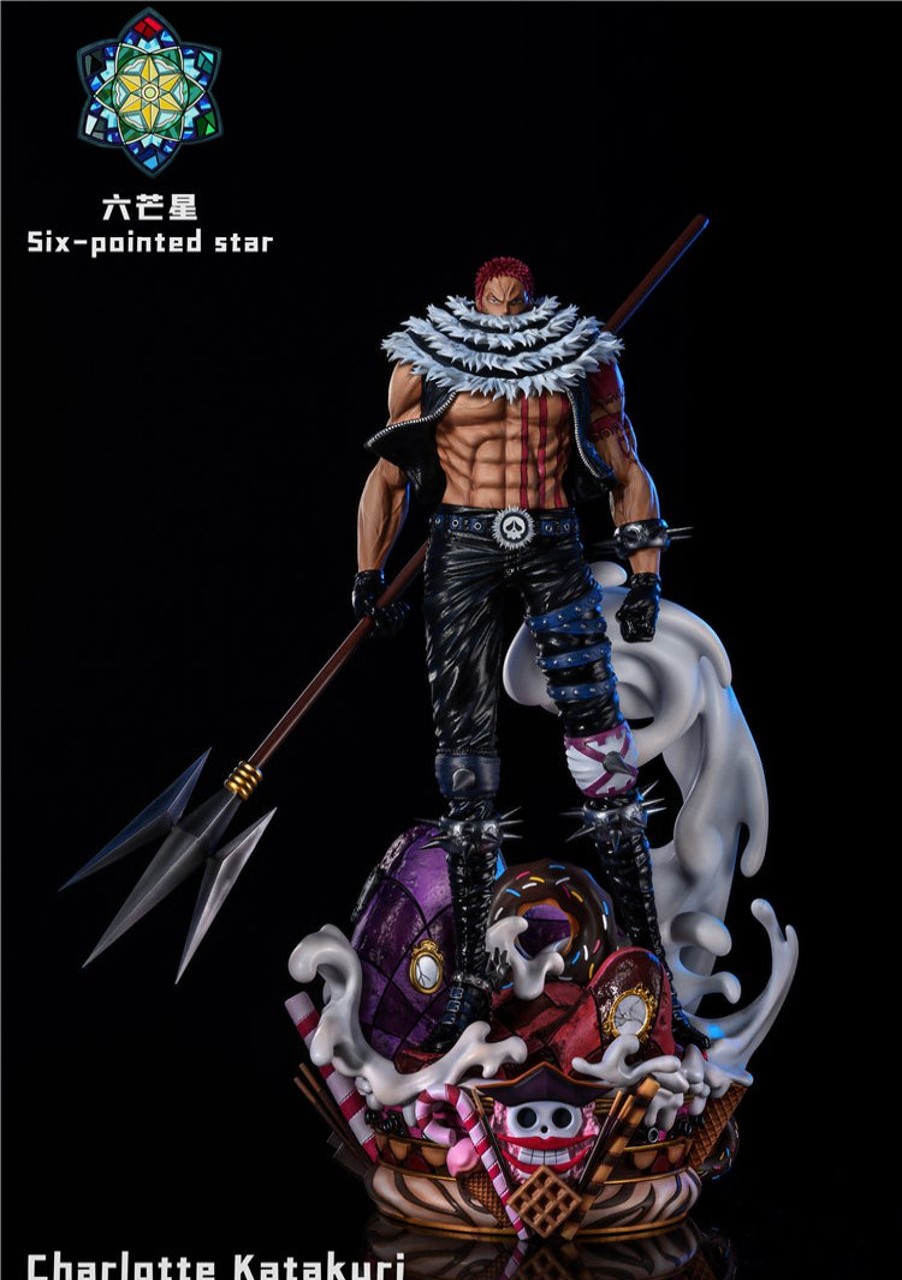 Anime Six Pointed Star Studio One Piece Gk Figures | [Pre-Order] One Piece Gk Figures - Big Mom Pirates Charlotte Katakuri Gk1509 | Gk Figure