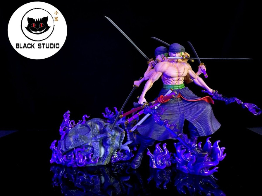 Anime Black Studio One Piece Gk Figures | [Pre-Order] One Piece Gk Figures - Roronoa Zoro Asura Gk1509 | Gk Figure