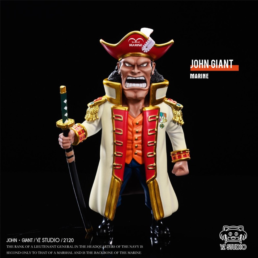 Anime YZ Studio One Piece Gk Figures | [Pre-Order] One Piece Gk Figures - Vice Admiral John Giant Gk1509 | Gk Figure