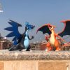 Anime Solar Studio Pokemon Gk Figures | [Pre-Order] Pokemon Gk Figures - Mega Charizard X And Mega Charizard Y Gk1509 | Gk Figure