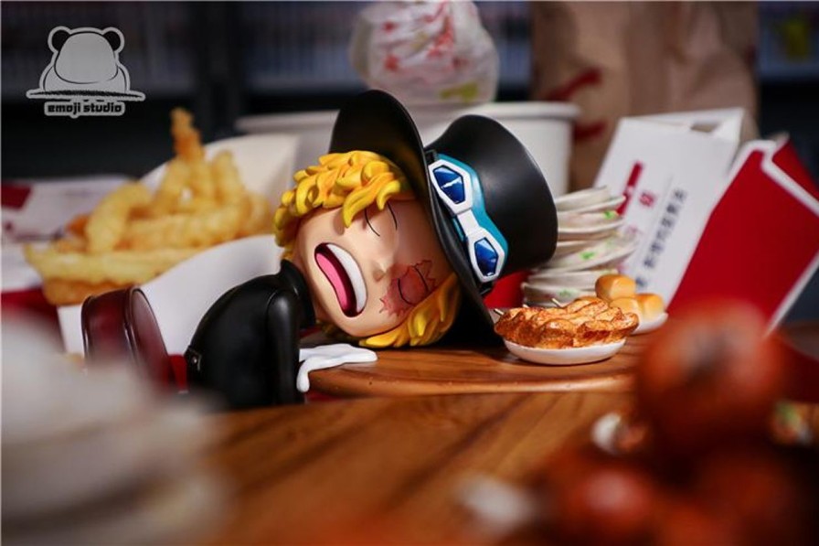 Anime Emoji Studio One Piece Gk Figures | [Pre-Order] One Piece Gk Figures - Eat And Sleep Sabo Gk1509 | Gk Figure