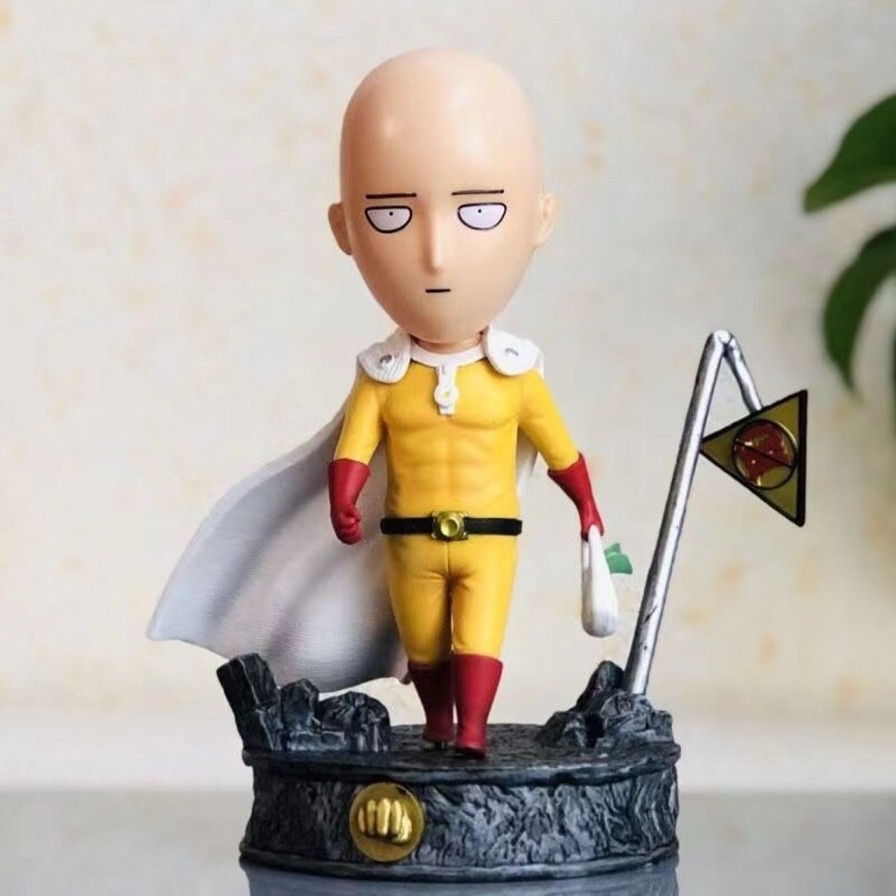 Anime GK Figure One Punch Man Gk Figures | One Punch Man Gk Figures - Saitama Version Cute Action Figure | Gk Figure