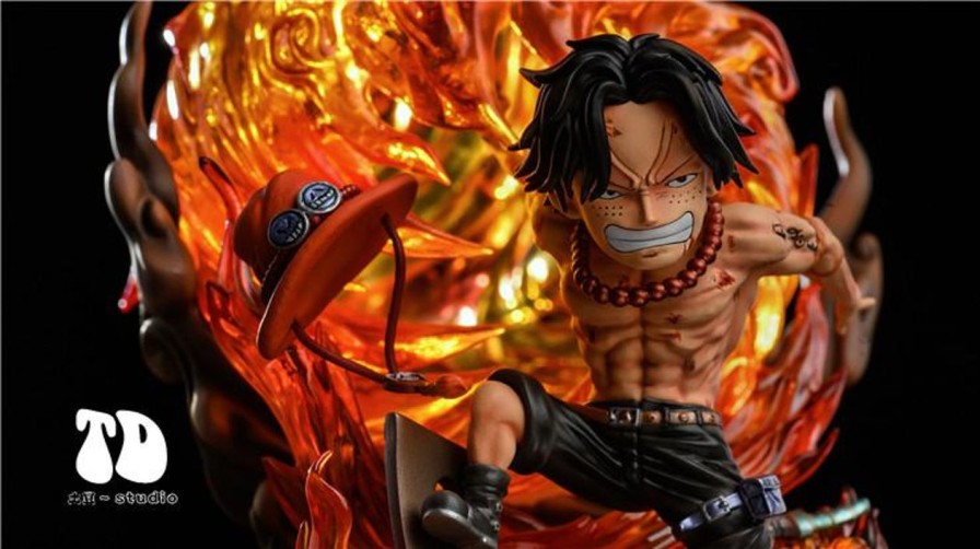 Anime TD Studio One Piece Gk Figures | [Pre-Order] One Piece Gk Figures - Portgas D. Ace Gk1509 | Gk Figure