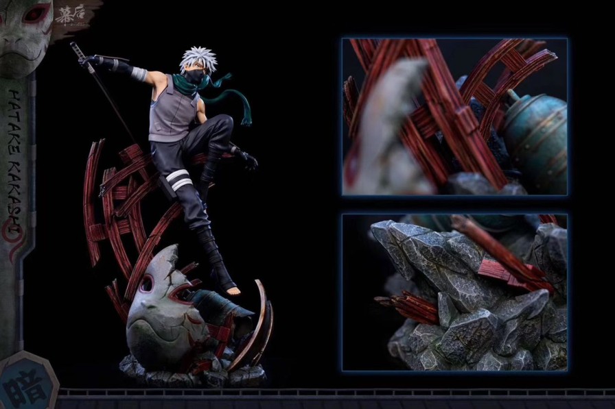 Anime MH Studio Naruto Gk Figures | [Instock] Naruto Gk Figures - Naruto Anbu Kakashi Gk1509 | Gk Figure