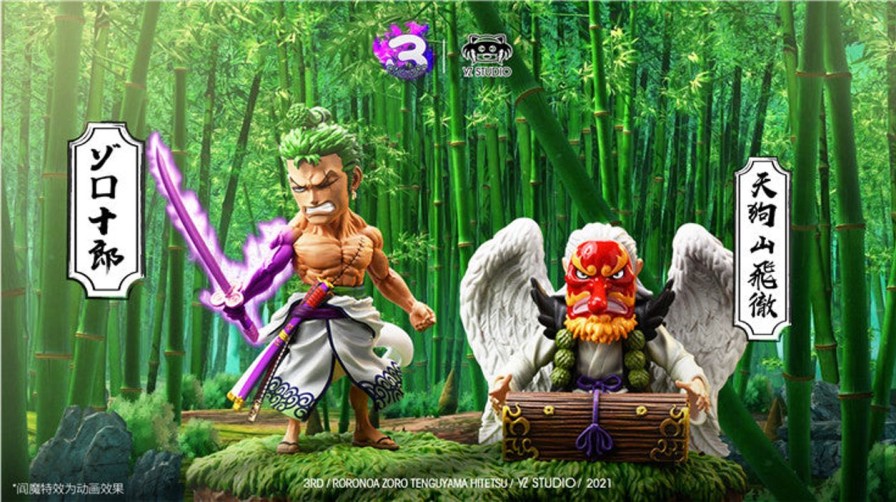 Anime YZ Studio One Piece Gk Figures | [Pre-Order] One Piece Gk Figures - Roronoa Zoro And Tenguyama Hitetsu Gk1509 | Gk Figure