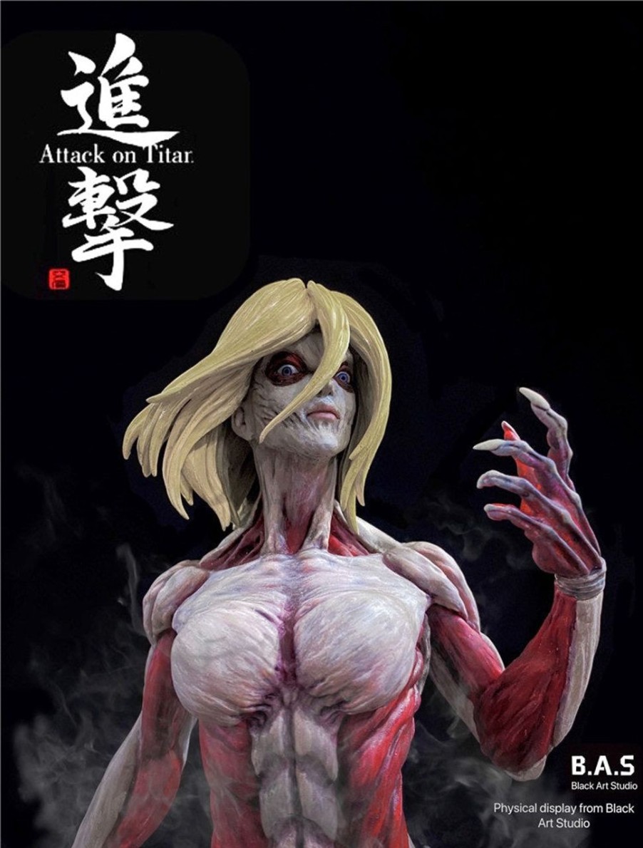 Anime Black Art Studio Attack On Titan Gk Figures | [Pre-Order] Attack On Titan Gk Figures - Black Art Female Titan Gk1509 | Gk Figure