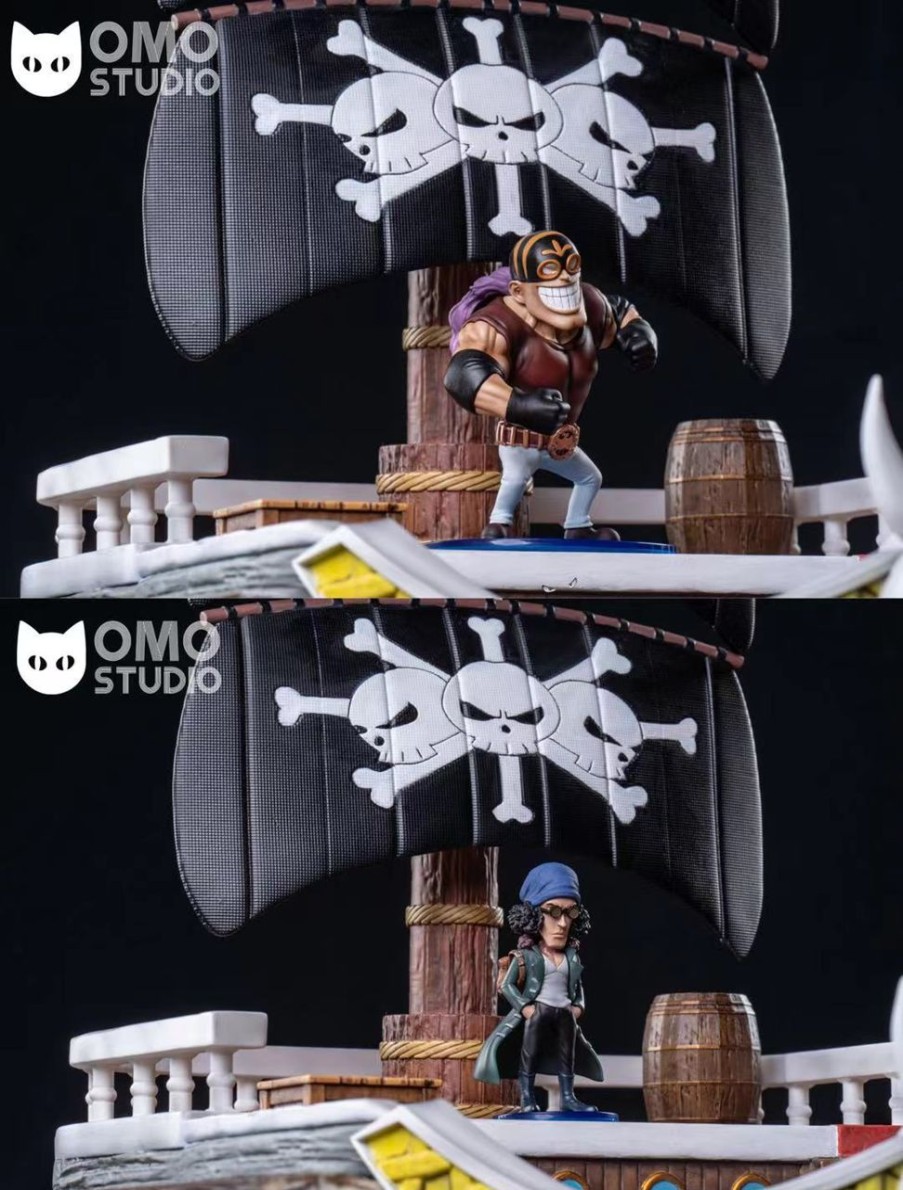 Anime OMO Studio One Piece Gk Figures | [Pre-Order] One Piece Gk Figures - Omo Blackbeard Pirates Kuzan And Burgess Gk1509 | Gk Figure