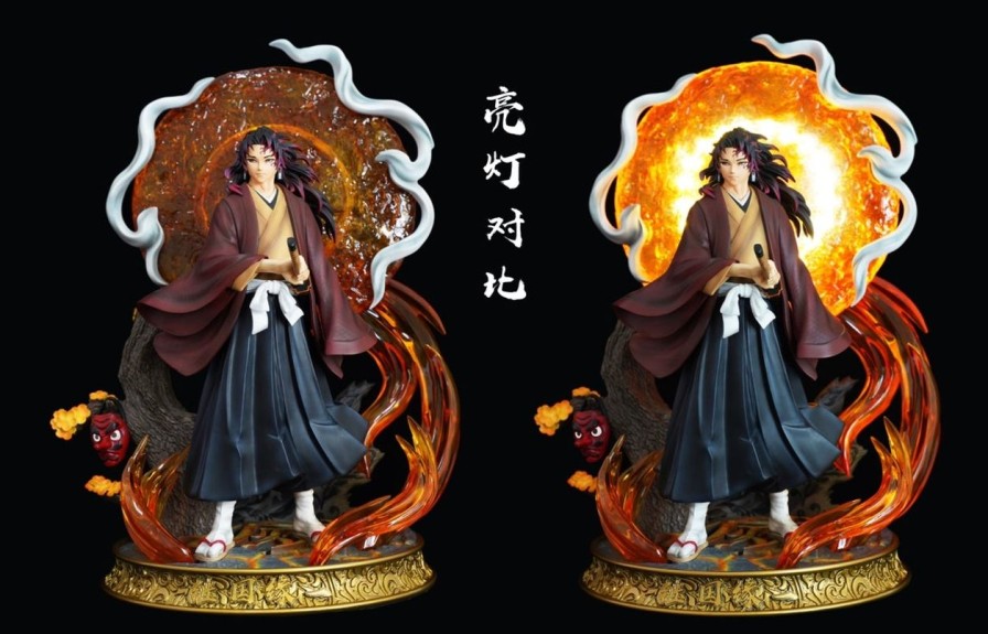 Anime Princekin Studio Demon Slayer Gk Figures | [Instock] Demon Slayer Gk Figures - Sun Breathing Tsugikuni Yoriichi Gk1509 | Gk Figure