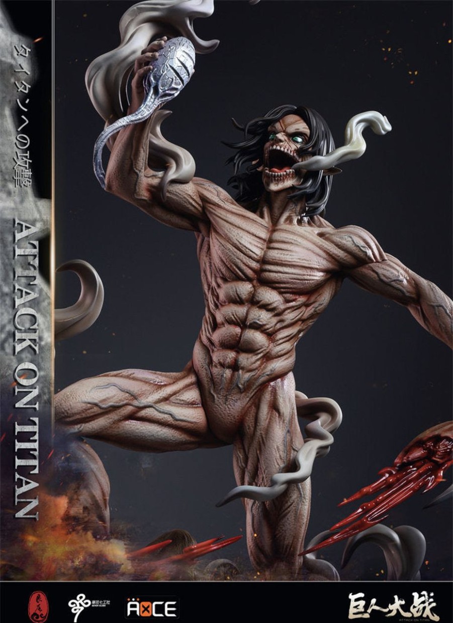 Anime LC Studio Attack On Titan Gk Figures | [Pre-Order] Attack On Titan Gk Figures - Lc Attack Titan Vs Jaw Titan Gk1509 | Gk Figure