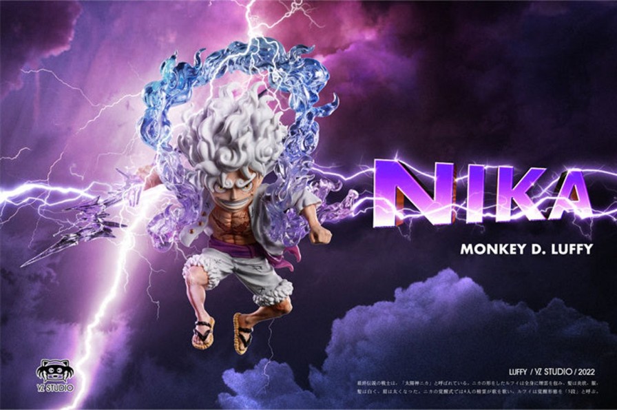 Anime YZ Studio(*5*) One Piece Gk Figures | [Pre-Order] One Piece Gk Figures - Luffy Gear 5 Nika Gk1509 | Gk Figure