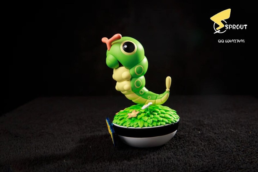 Anime Sprout Studio Pokemon Gk Figures | [Pre-Order] Pokemon Gk Figures - Caterpie Gk1509 | Gk Figure