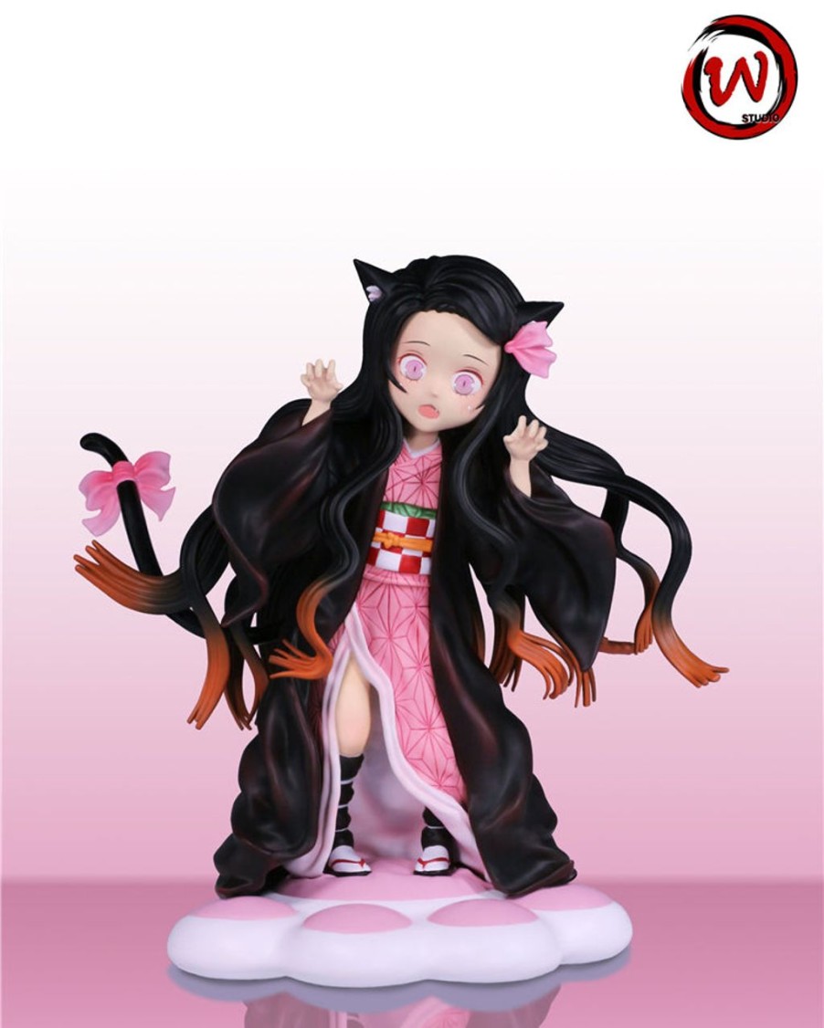 Anime W Studio Demon Slayer Gk Figures | [Pre-Order] Demon Slayer Gk Figures - Kitty Kamado Nezuko Gk1509 | Gk Figure