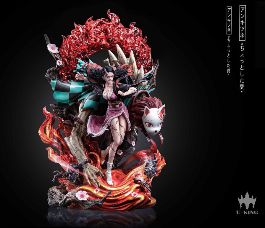 Anime U-King Studio Demon Slayer Gk Figures | [Pre-Order] Demon Slayer Gk Figures - Kamado Nezuko Gk1509 | Gk Figure