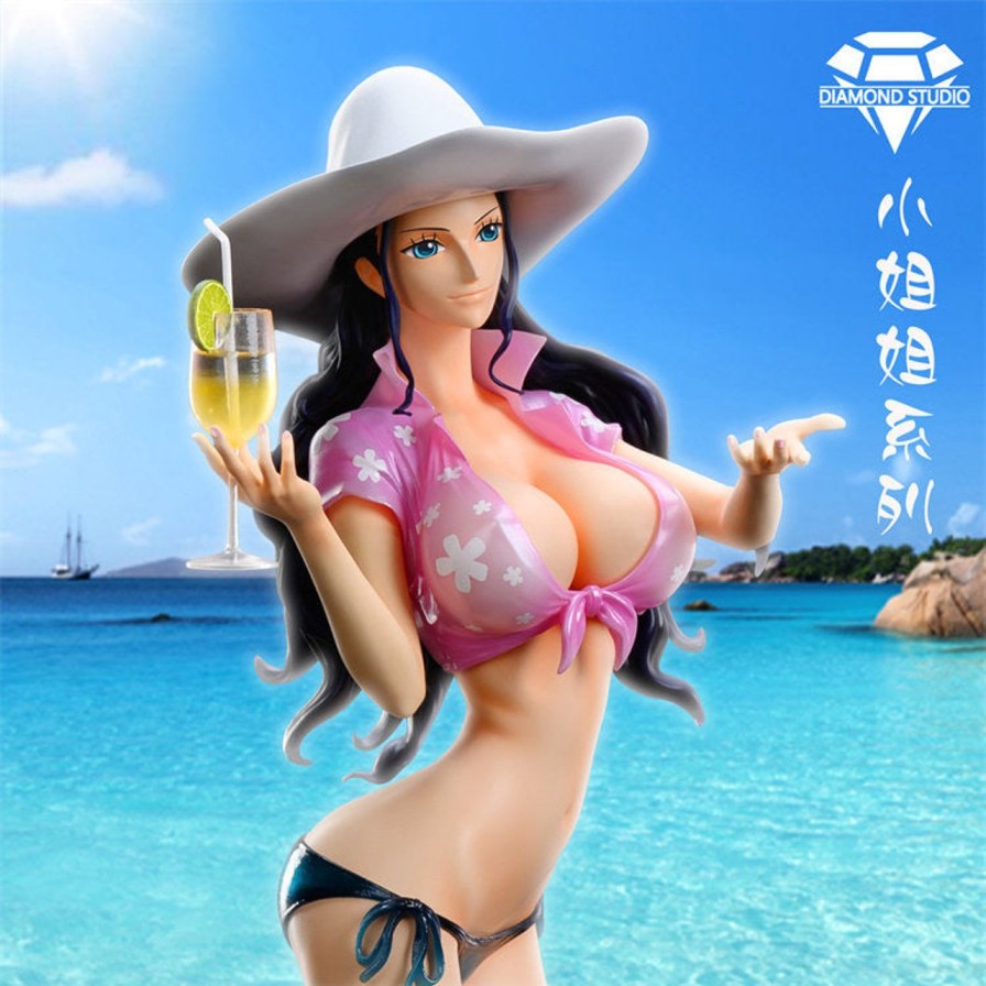 Anime Diamond Studio One Piece Gk Figures | [Pre-Order] One Piece Gk Figures - Diamond Beach Series Nico Robin Gk1509 | Gk Figure