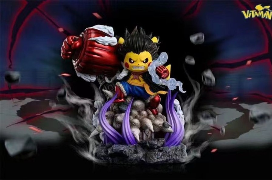 Anime Vitamin Studio Pokemon Gk Figures | [Pre-Order] Pokemon Gk Figures - Cosplay Series Luffy Gear Fourth Gk1509 | Gk Figure