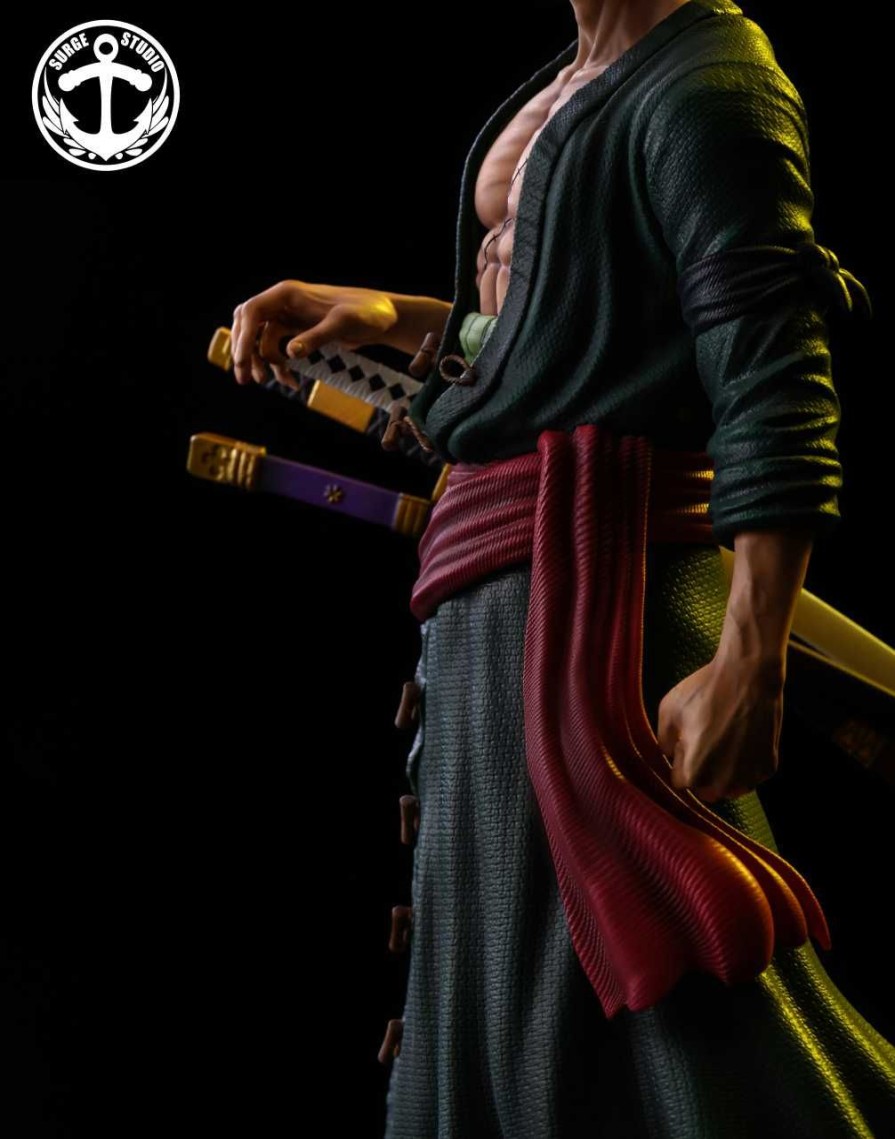 Anime Surge Studio One Piece Gk Figures | [Pre-Order] One Piece Gk Figures - Surge Straw Hat Pirates Roronoa Zoro Gk1509 | Gk Figure